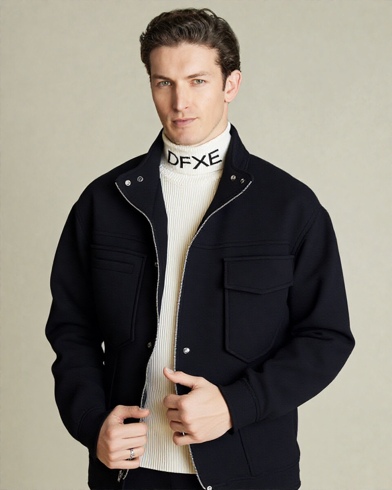 New Mens Casual Jacket Pullover