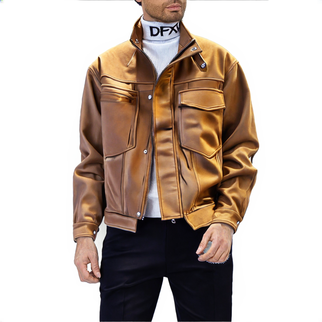 New Mens Casual Jacket Pullover