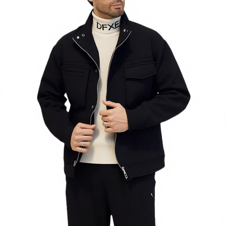 New Mens Casual Jacket Pullover