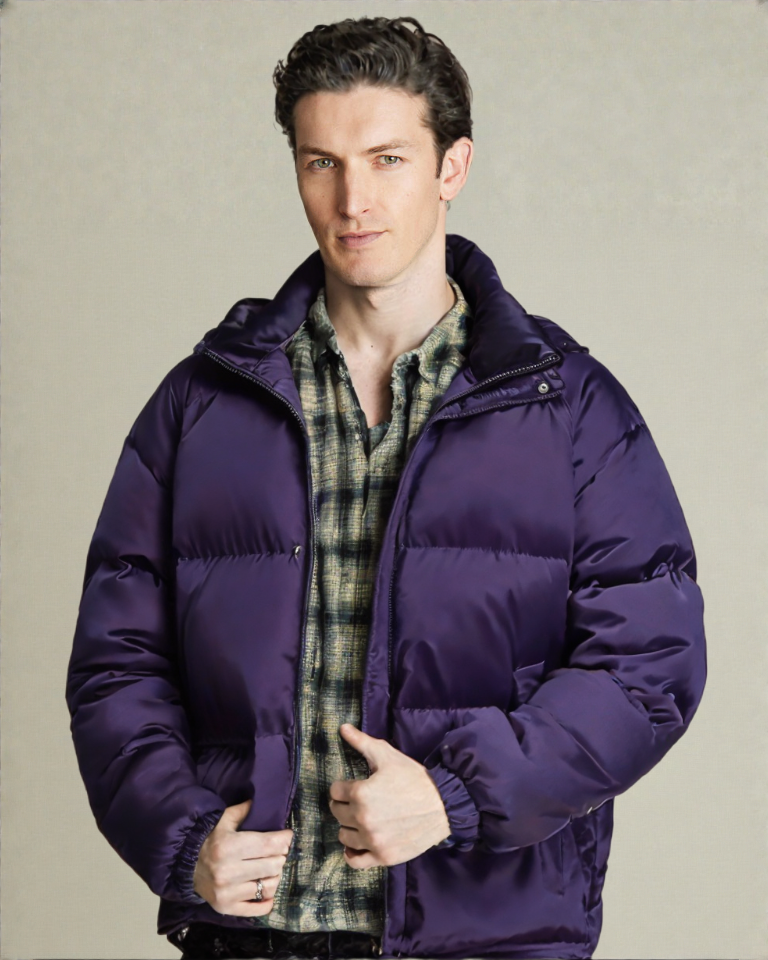 Mens Winter Cotton Parka Jacket Hooded Puffer