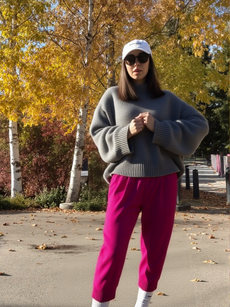 New Pure Cashmere Women Loose Casual Sweater