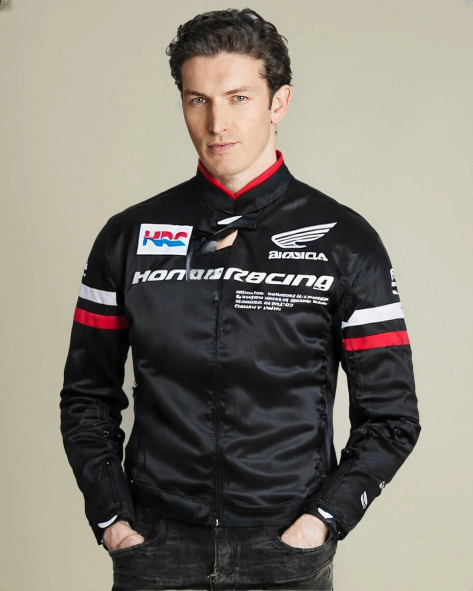 Premium Mens Motorcycle Honda Riding Jacket Motorcycle