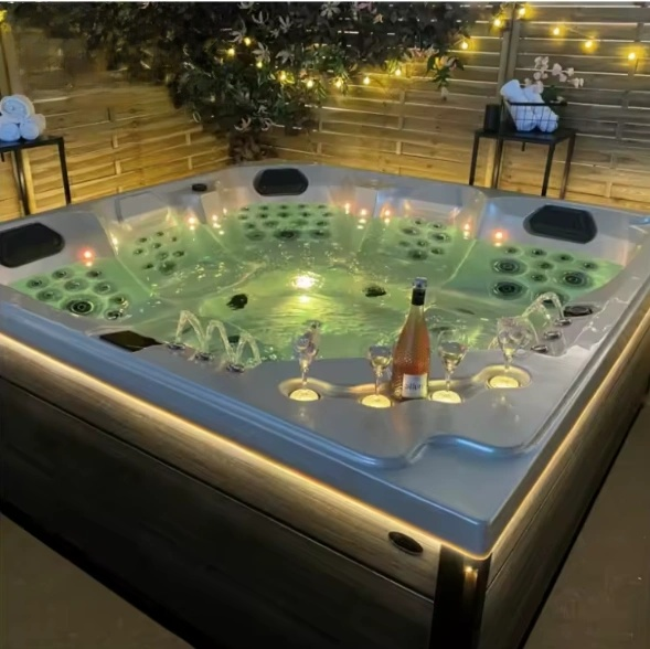 Luxury Outdoor Hydrotherapy Swimming Pool Spa Hot Tub