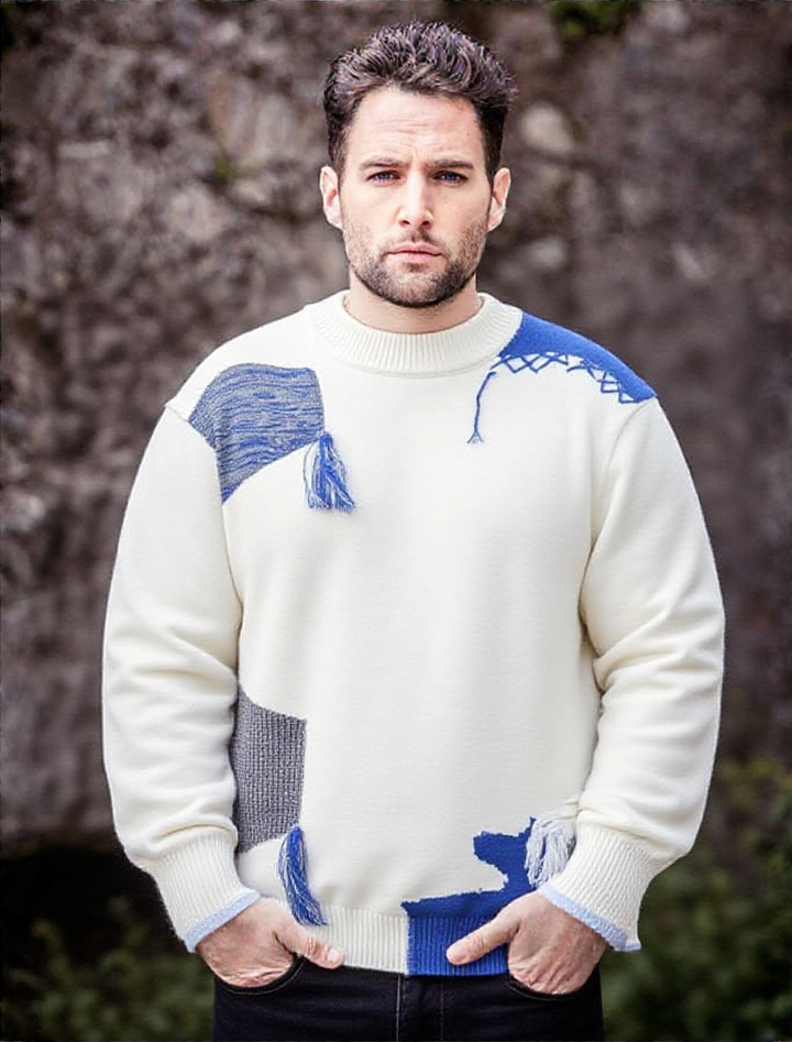 New Mens Thickened Soft Knitwear for Autumn/Winter