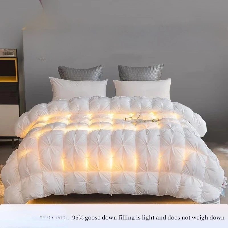 Ultra-Premium 100% White Goose Comforter— Hotel Luxury Duvet