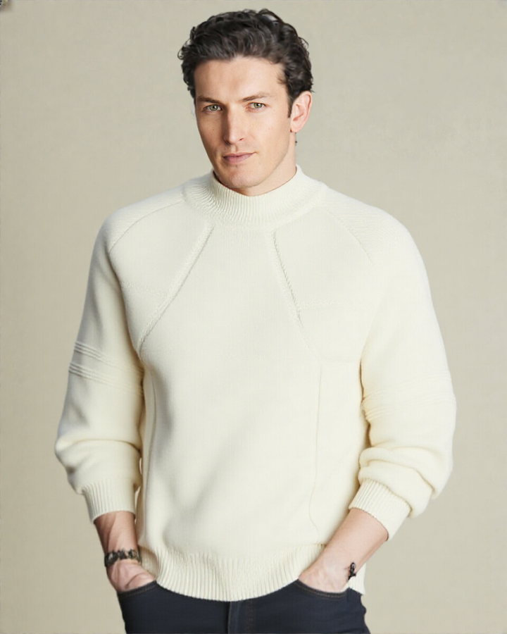 Premium Mens High End Knitted Sweater Pullover 