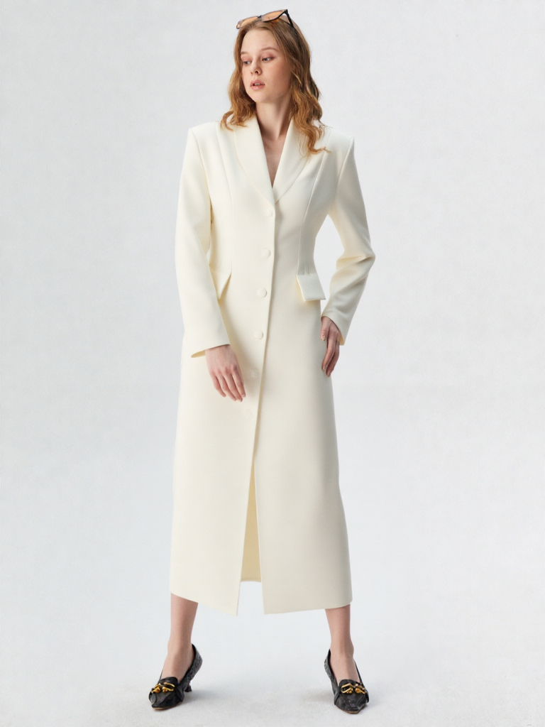 New Slim Woolen Long Women Coat Winter Wear