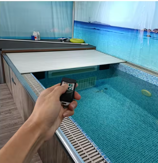 Modern Waterproof PC Auto-Swimming Pool Safety Cover