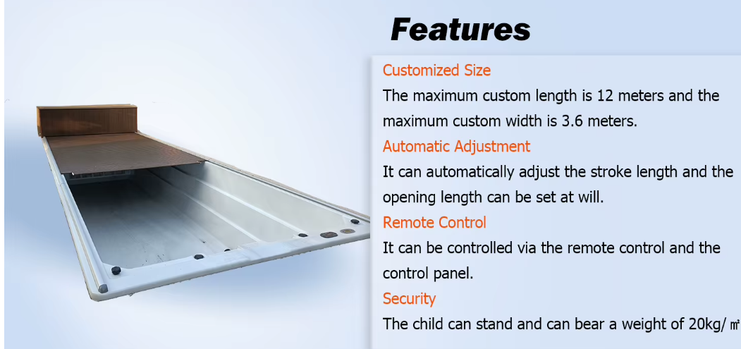 Modern Waterproof PC Auto-Swimming Pool Safety Cover