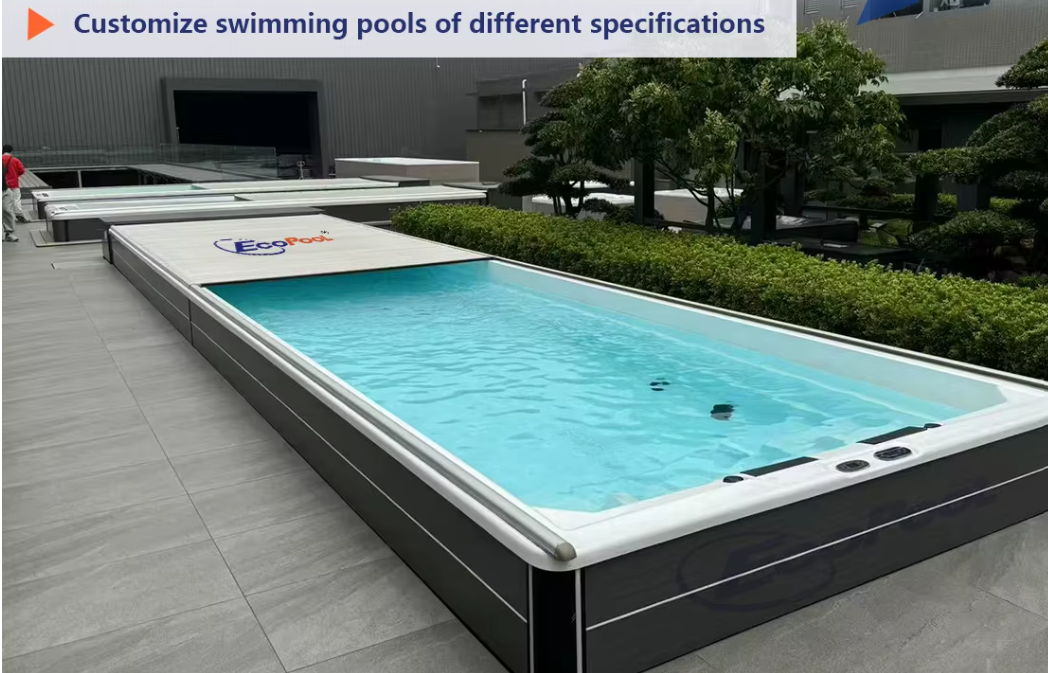 Modern Waterproof PC Auto-Swimming Pool Safety Cover