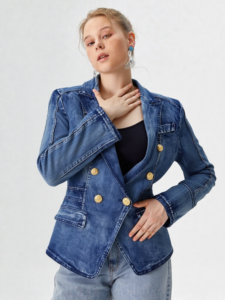 New Fashion Designer Blazer Women Jacket 