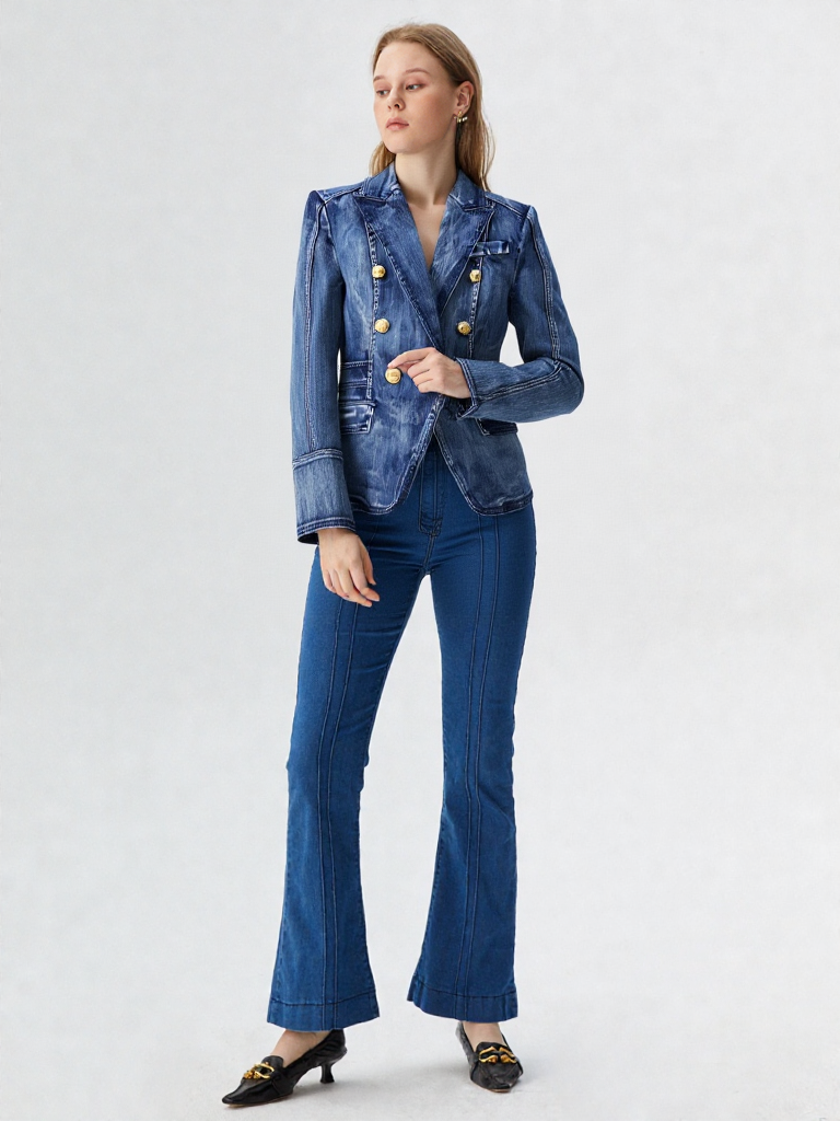 New Fashion Designer Blazer Women Jacket 