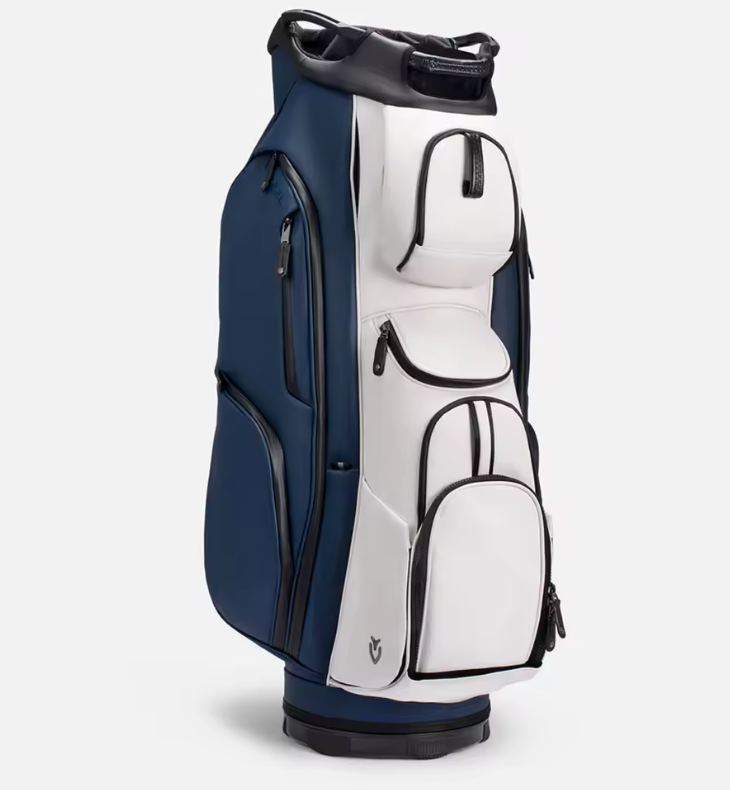Modern Waterproof  Leather Pro Golf Cart Bag