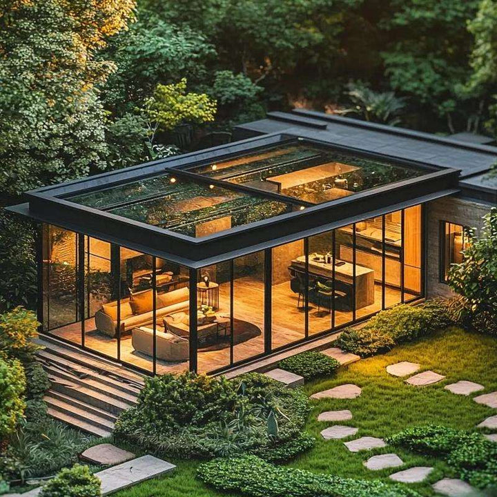 Luxury House Prefabricated Custom Sunrooms Elite Veranda 