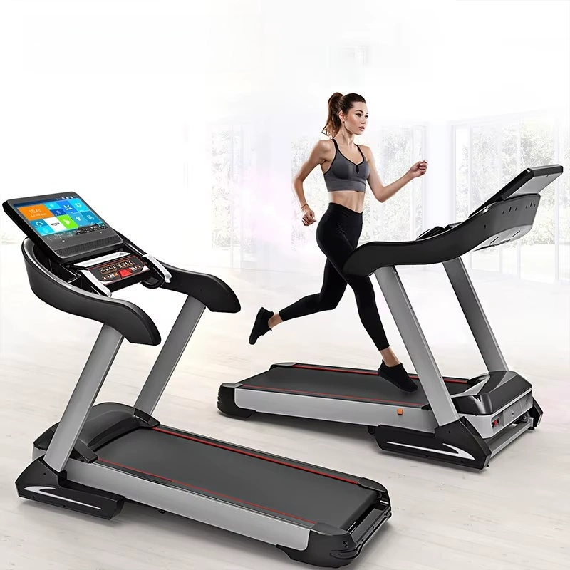 New Home Commercial Gym Fitness Luxury Wide Screen Treadmill 