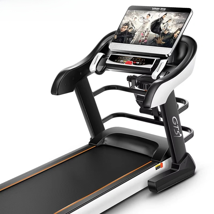 New Home Commercial Gym Fitness Luxury Wide Screen Treadmill 