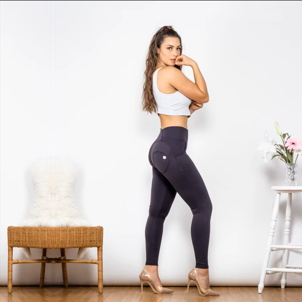 New Premium Black High Waist Butt Lifting Leggings