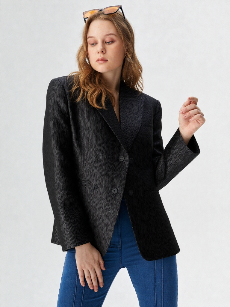 Modern Women Business Casual Blazers Vintage Fashion 