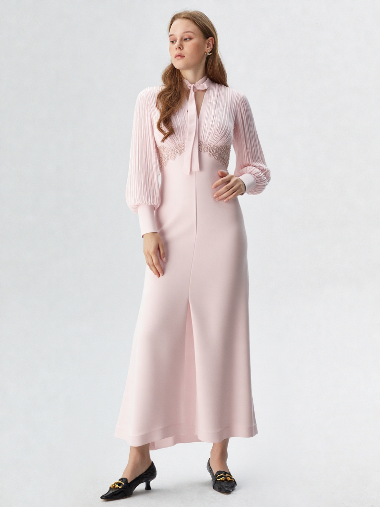 Women Occasion Dress V-Neck Formal Evening Gown