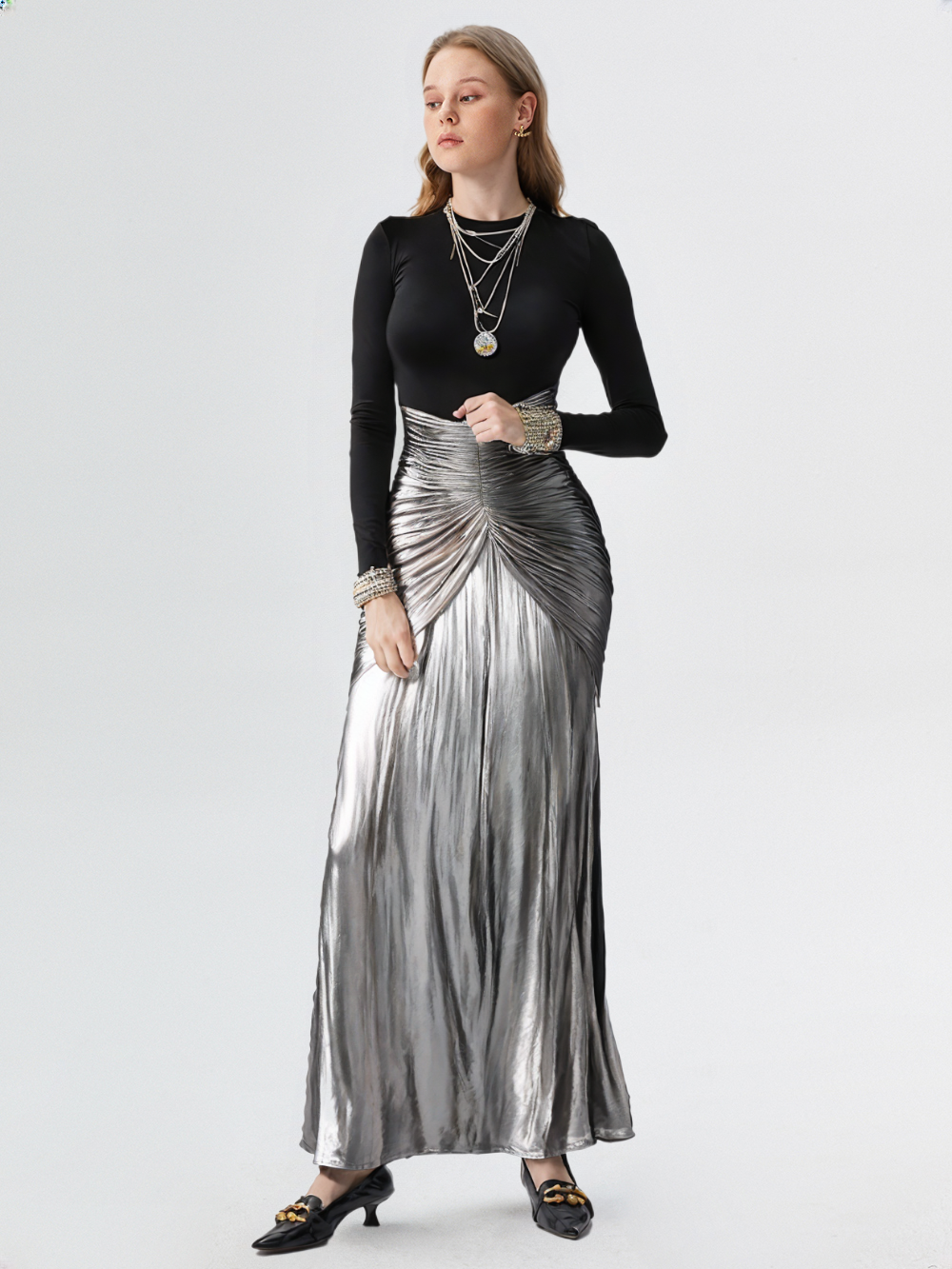 New Women Long Dress Street Fashion Wear