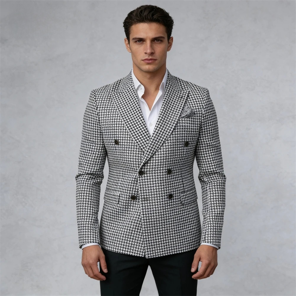 New Mens Suit Jacket Blazer Tailored Casual Business Wear