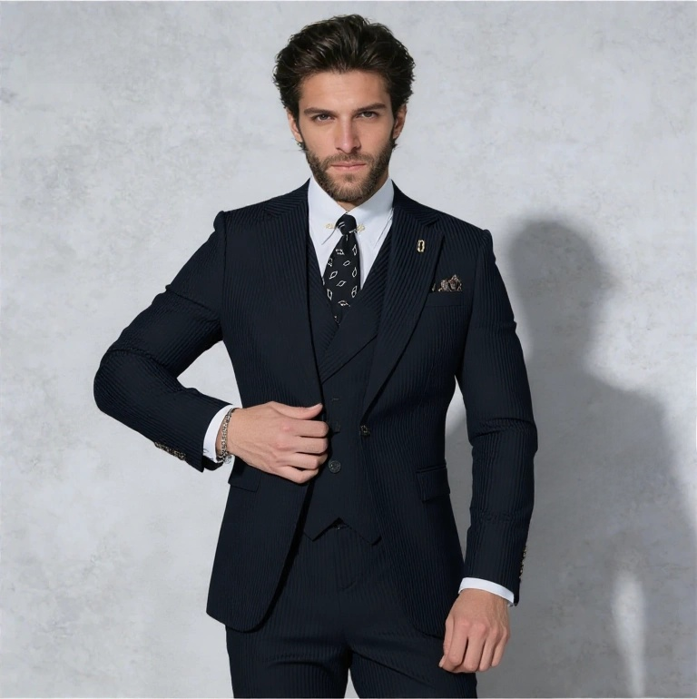 Mens Premium Wedding Business Formal Suit