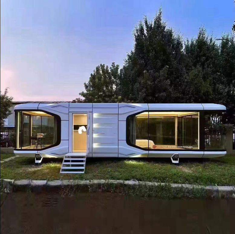 Modern Smart Customizable Prefab Luxury Tiny Capsule House