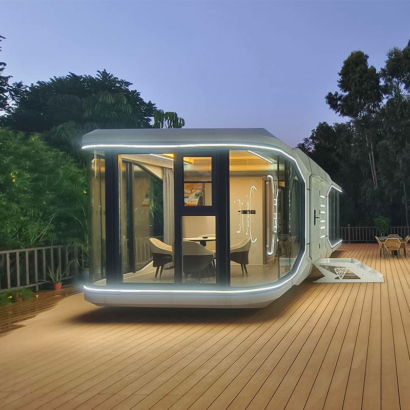 Modern Smart Customizable Prefab Luxury Tiny House with Amenities