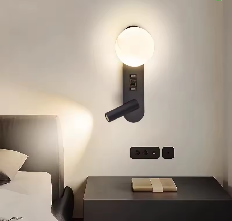 New Nordic Wall Lamp  Living Room Sofa Background Luxe Living