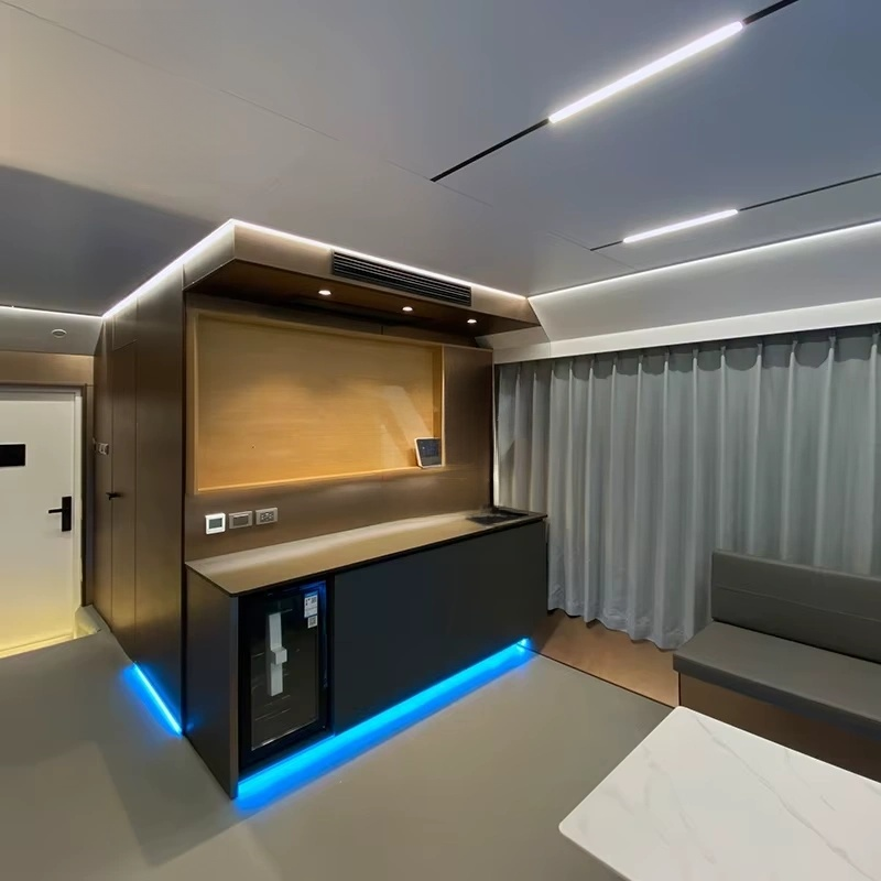 Prefabricated 3 Bedroom Space Modern Container House Mobile Home