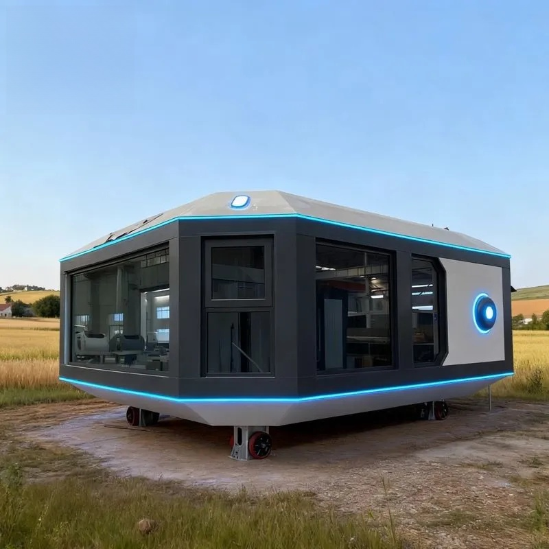 Prefabricated 3 Bedroom Space Modern Container House Mobile Home