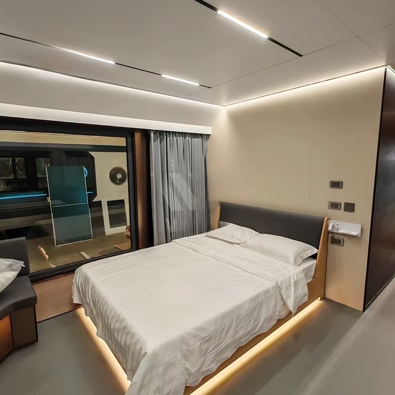 Prefabricated 3 Bedroom Space Modern Container House Mobile Home