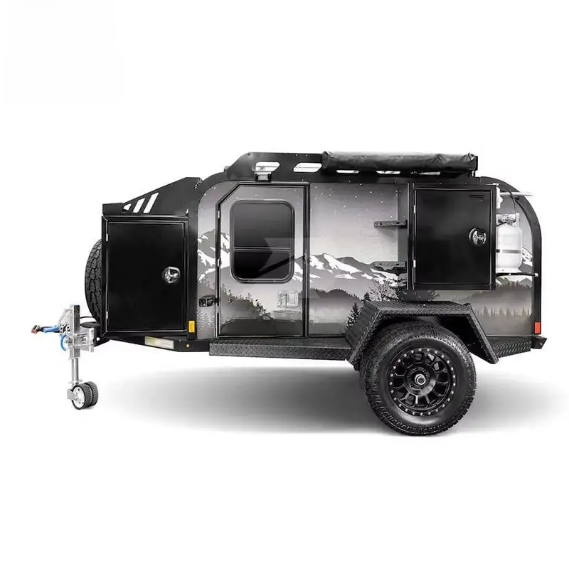 Premium Caravan Travel Camper Van Bedroom with Fridge Shower Lavatory Inc.