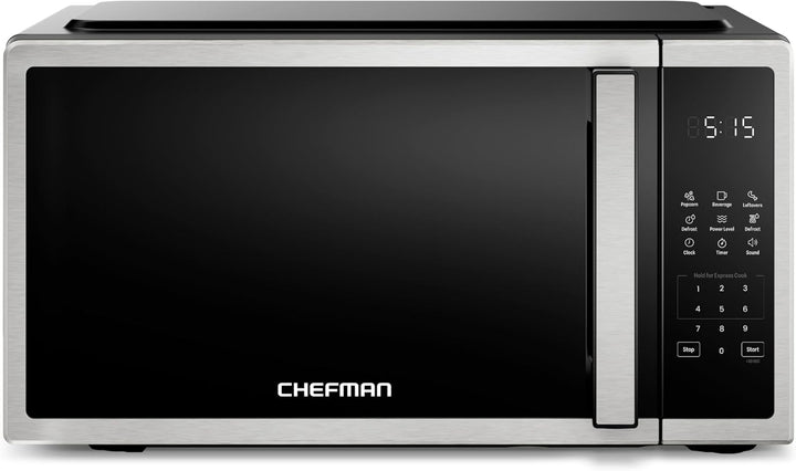 New Compact Microwave Oven with 10 Power Levels & One-Touch Express Cook