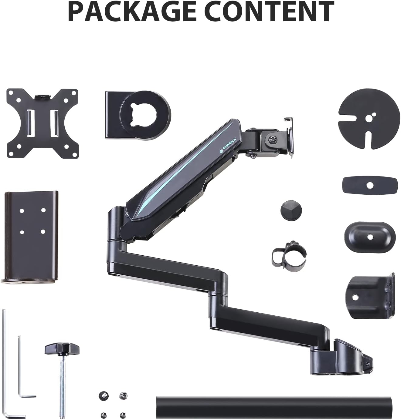 New Adjustable Spring Monitor Desk Mount – 13–32” LCD Screen Arm