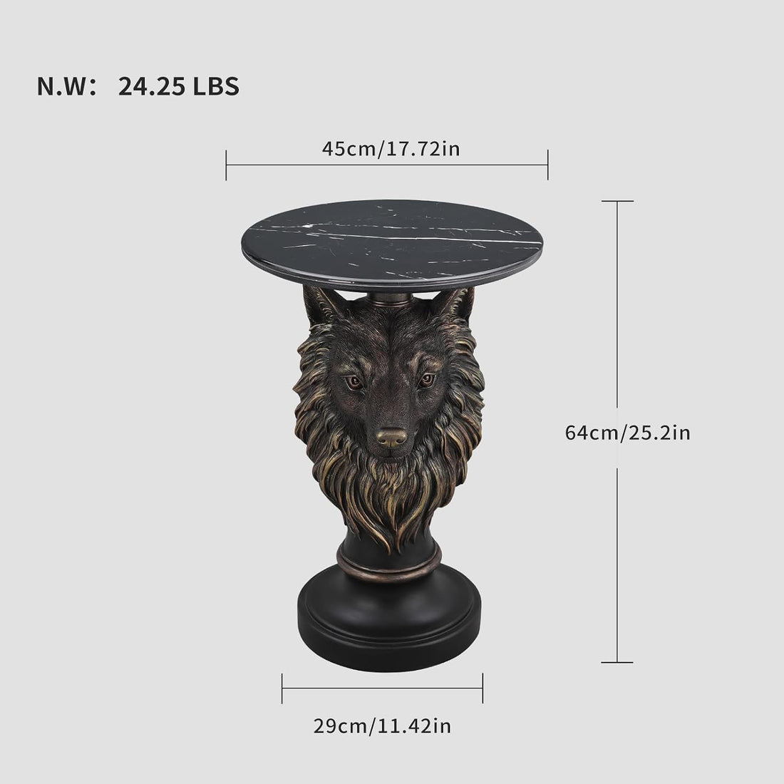 Luxury Home Accent for Living Room, Bedroom & Entryway -  Sculpture Furniture