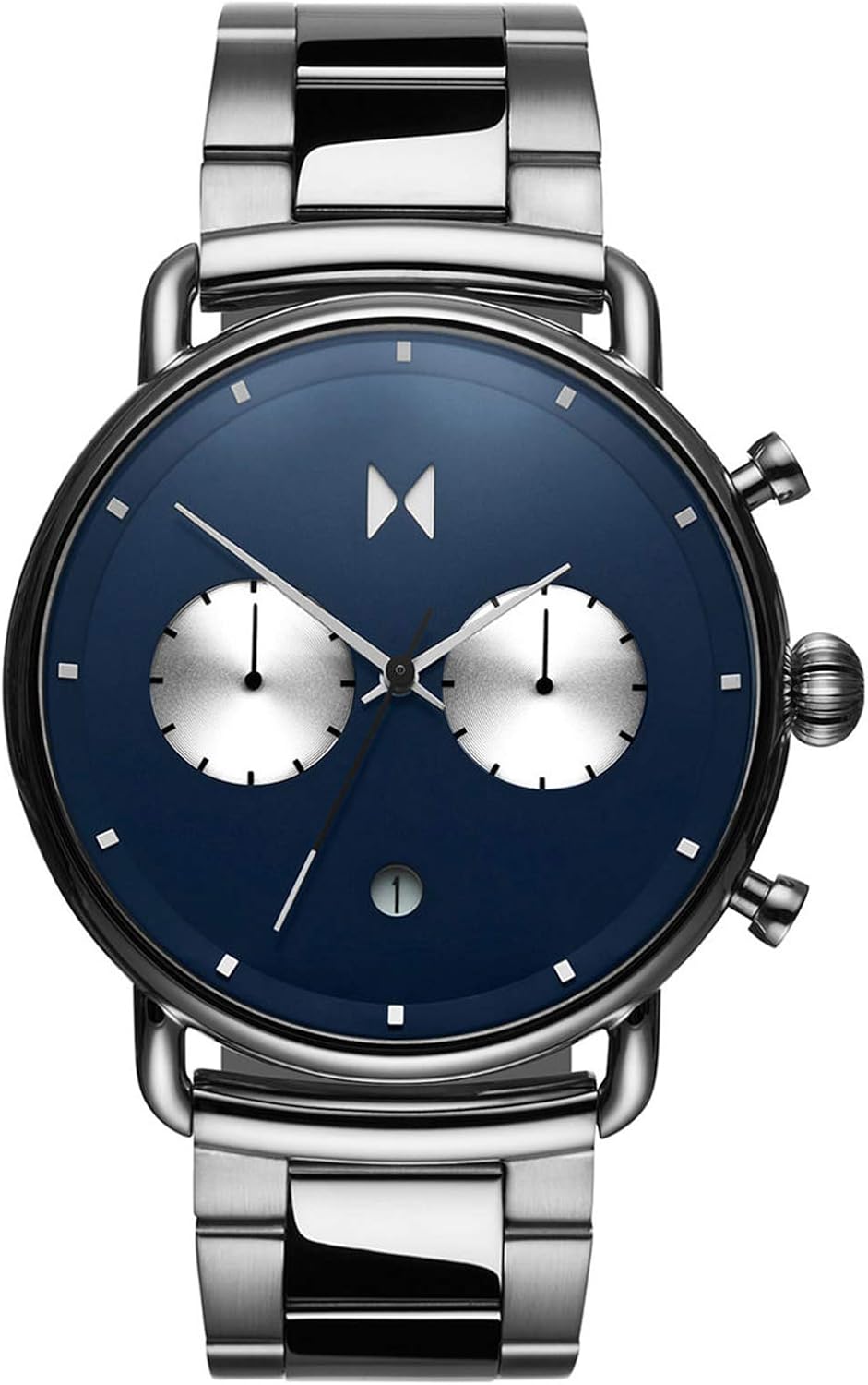 Mens Blacktop Watch Modern Wristwatch