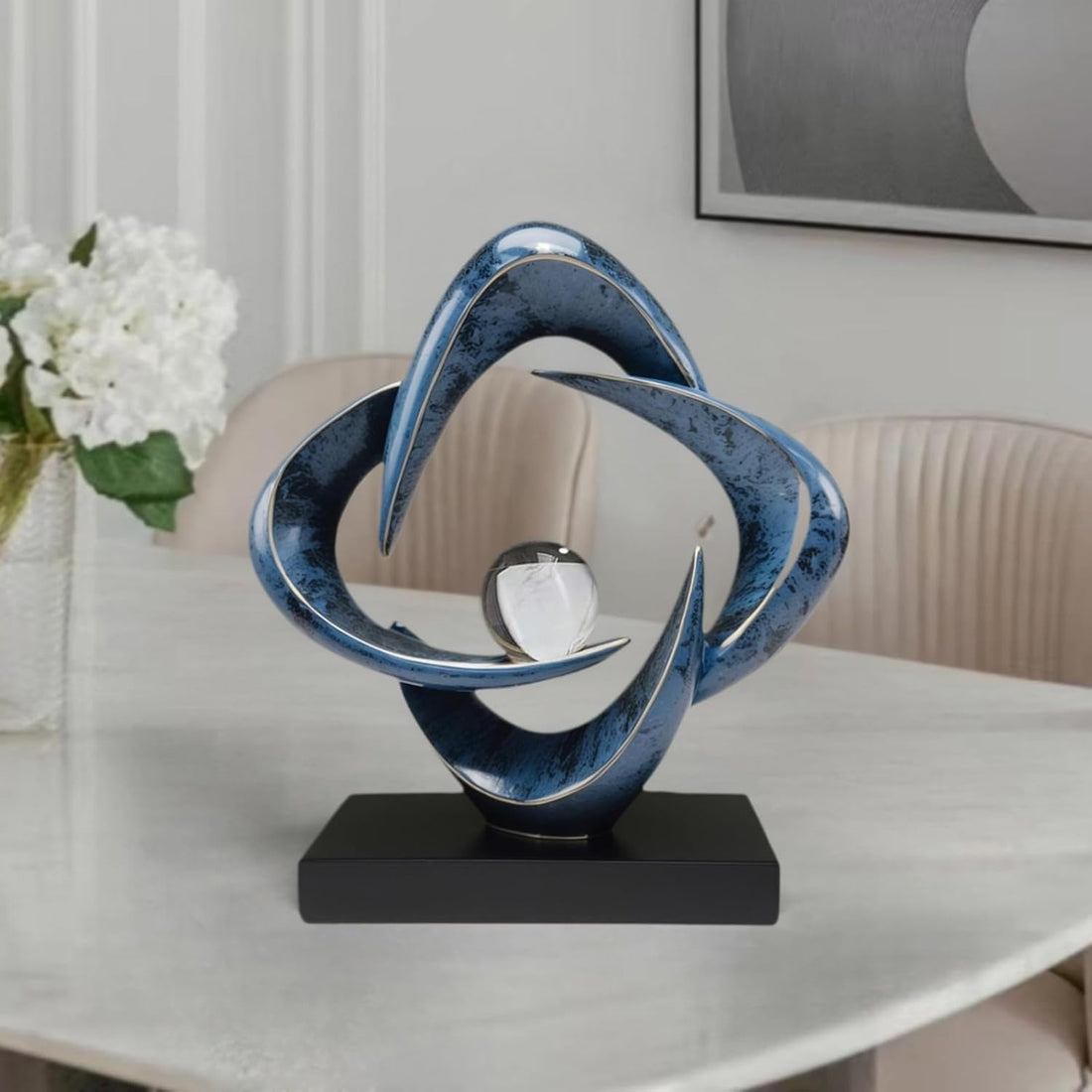 Abstract Sculpture Art Home Decor Accent – Modern Decorative Object