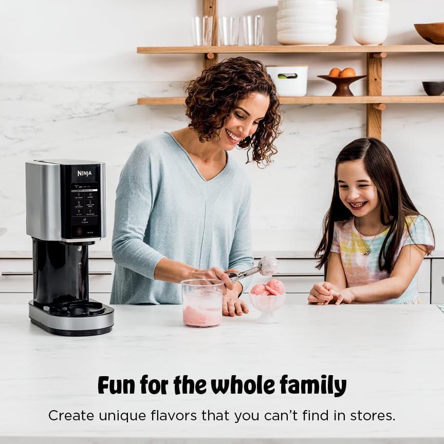 New Multipurpose Ice Cream Maker, for Gelato, Mix-ins, Milkshakes, Sorbet, Smoothie Bowls & More, 7 One-Touch Programs