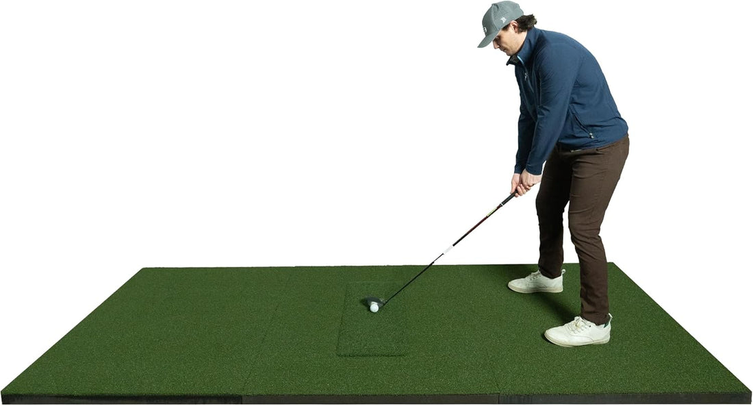 Premium Softy Golf Mat - Real Tee Capable Thick Cushioning