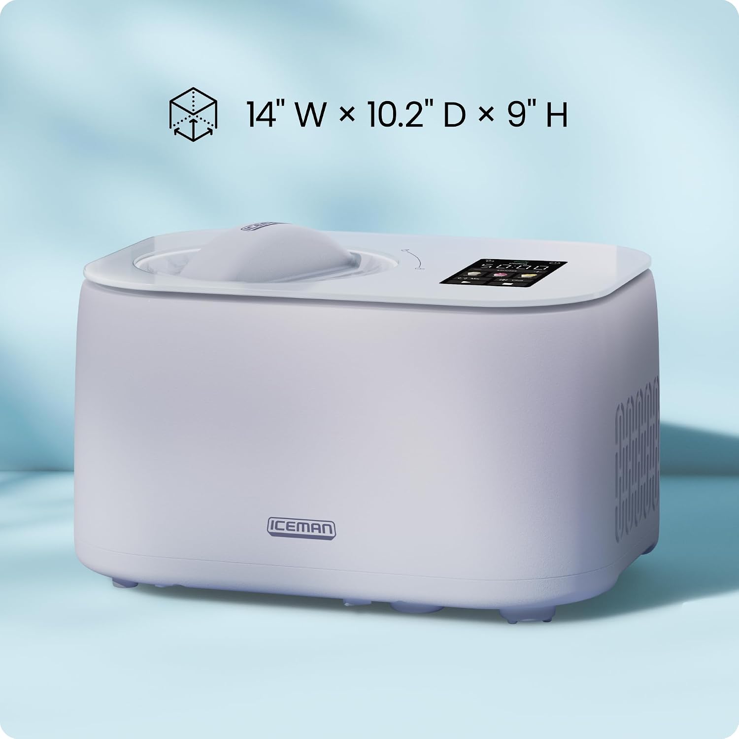 New Smart Trio Ice Cream Maker with Built-In Compressor – No Pre-Freezing
