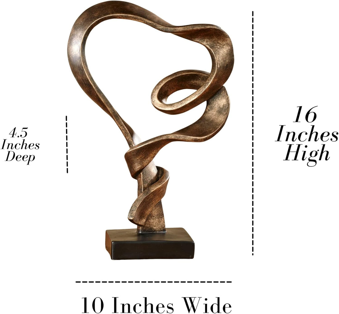 Abstract Sculpture Art Home Decor Accent – Modern Decorative Object