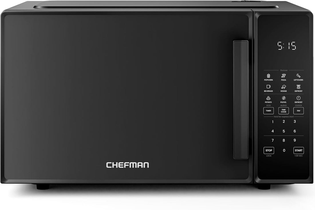 New Compact Microwave Oven with 10 Power Levels & One-Touch Express Cook