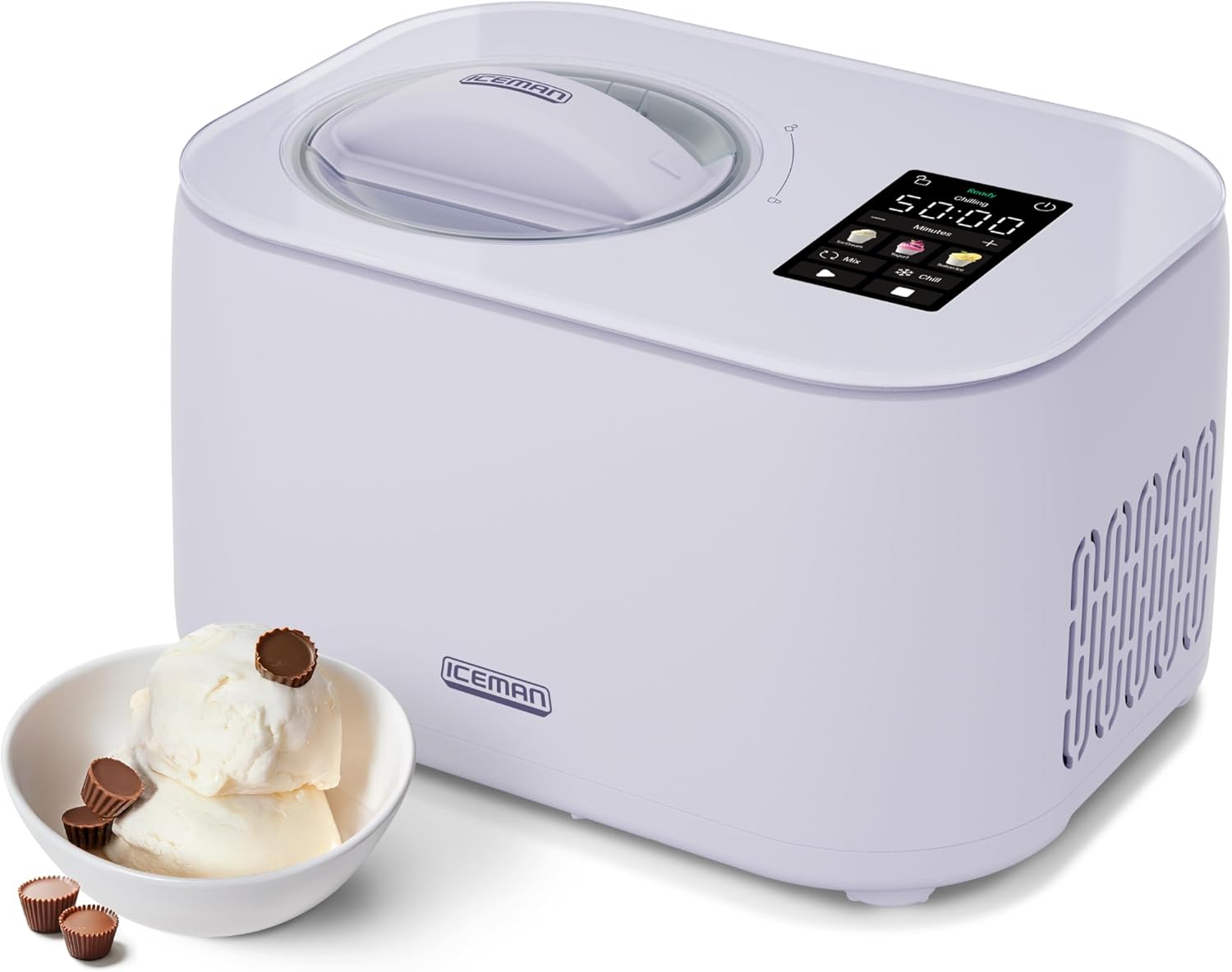New Smart Trio Ice Cream Maker with Built-In Compressor – No Pre-Freezing