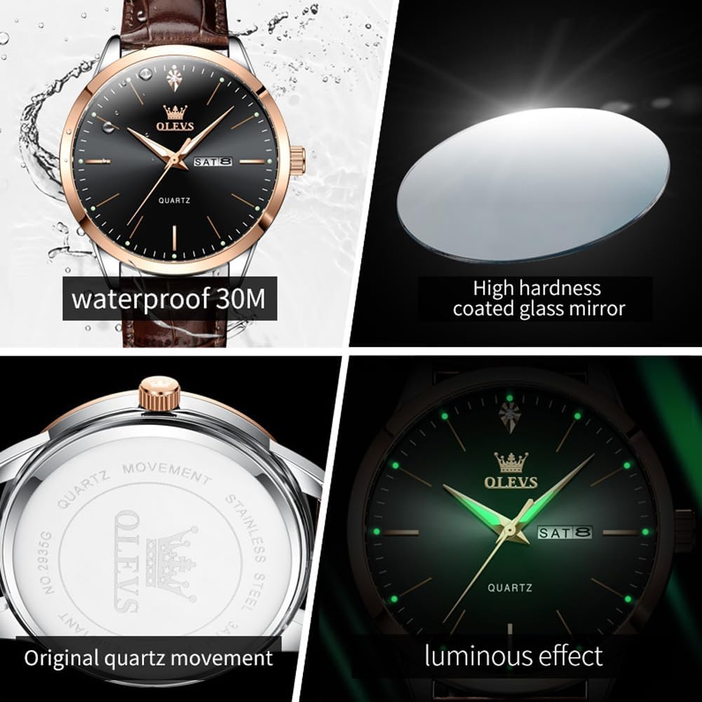 Mens Waterproof Classic Luxury Wrist Watch