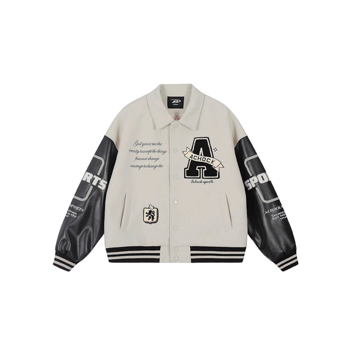 New Trendy Vintage Jacket Mens Streetwear