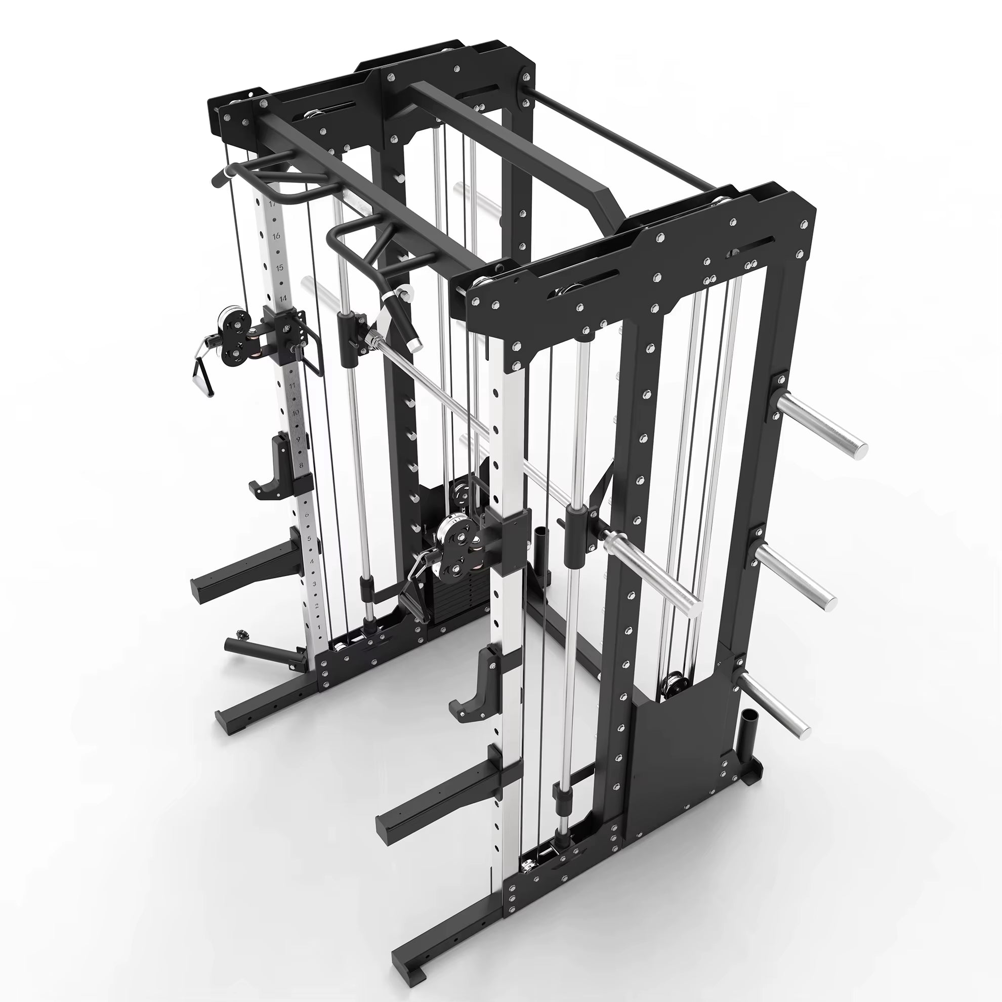 Professional Multi Functional Smith Machine Home Gym Equipment 