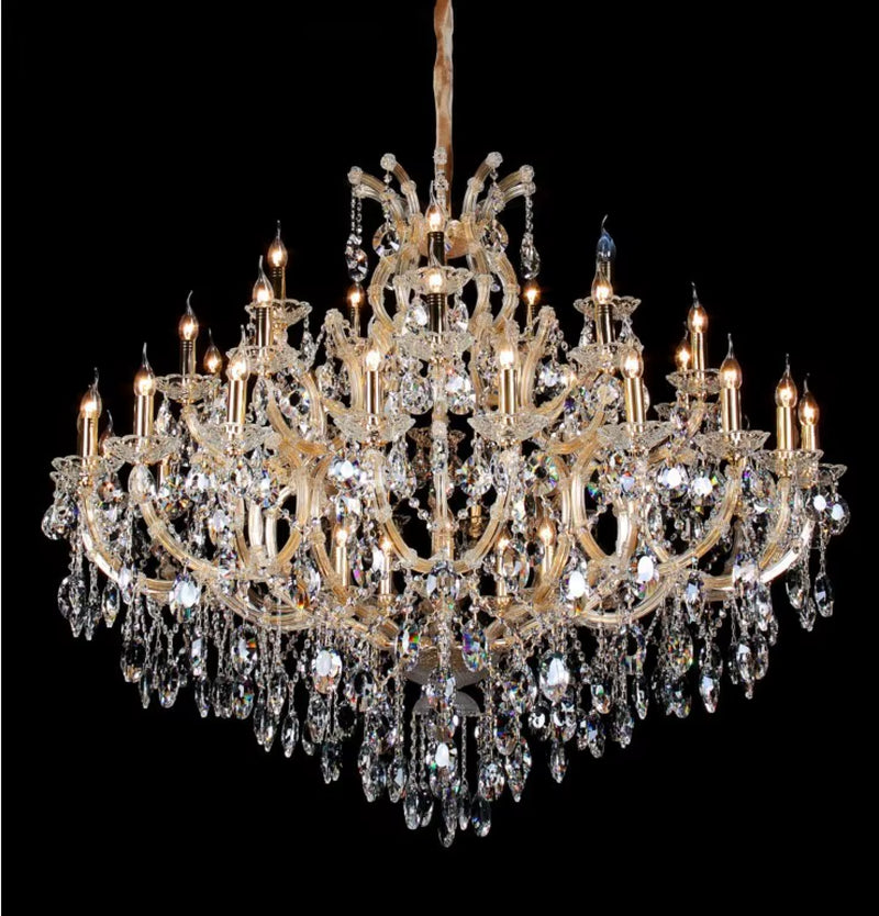 Home Banquet Crystal Chandelier Pendant Light Wedding