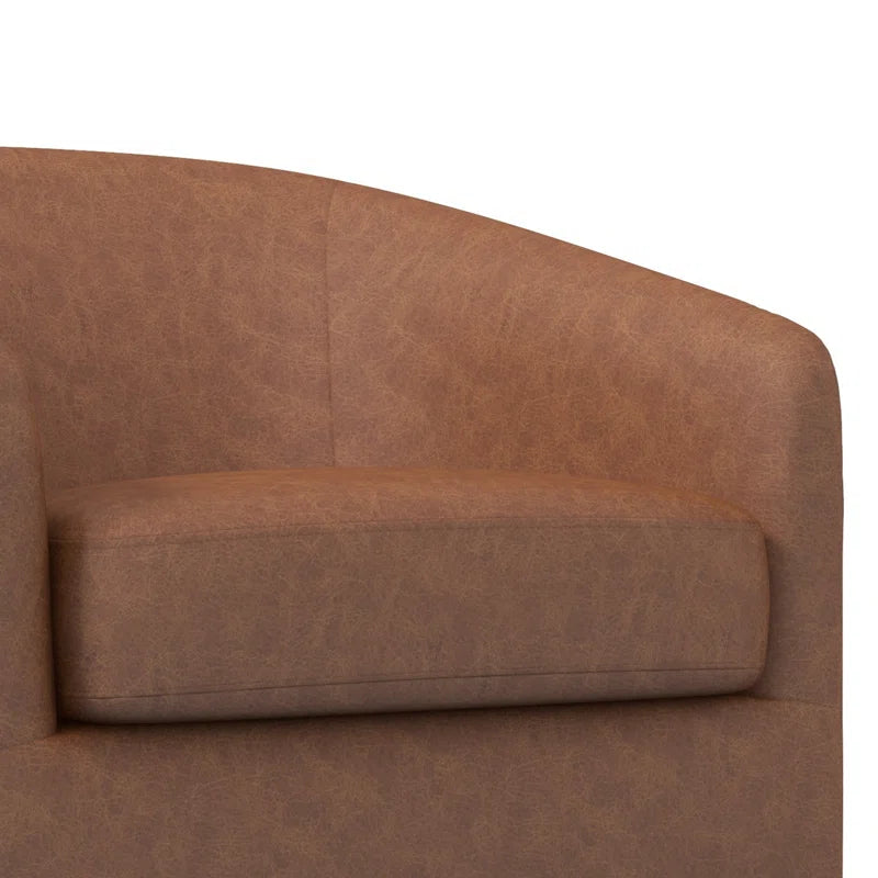 New Accent Genuine Leather Chair Home Deor