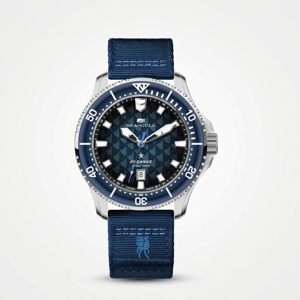 Premium Seagull Dragon King Automatic Diving Watch – 300M Waterproof Luxury